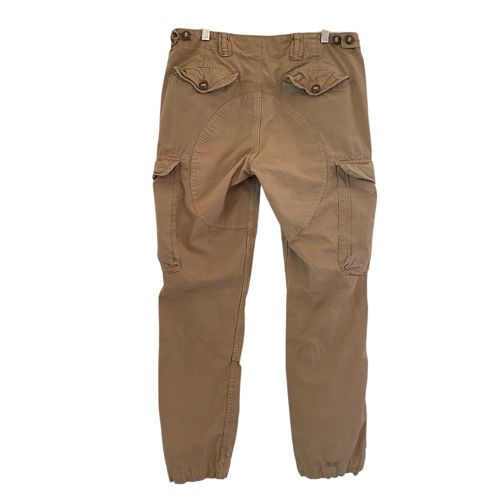 Polo Ralph Lauren RLPC Trousers 30x29 Combat Tan Pants OG 107 GS Military Cargo - Picture 4 of 14